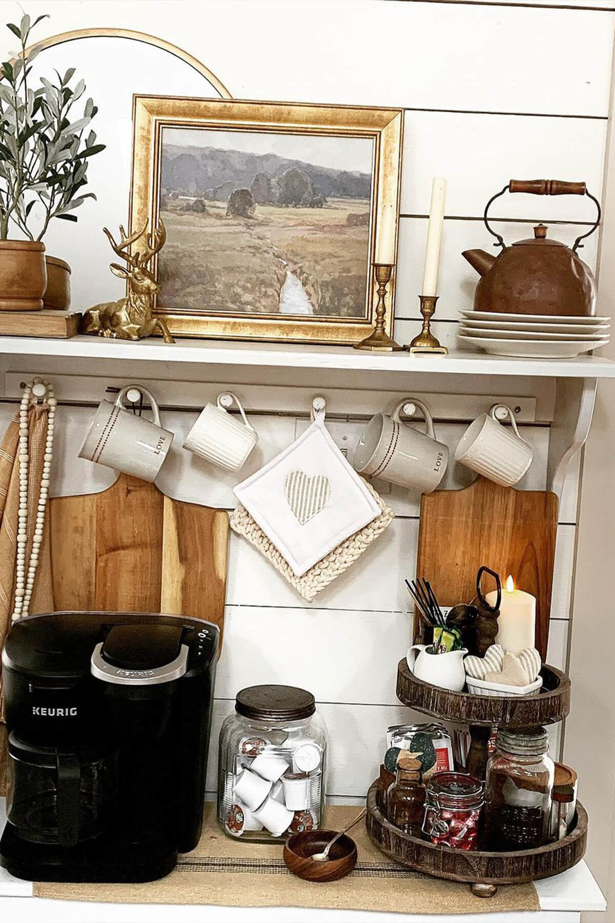 Coffee Bar with Stylish Decor