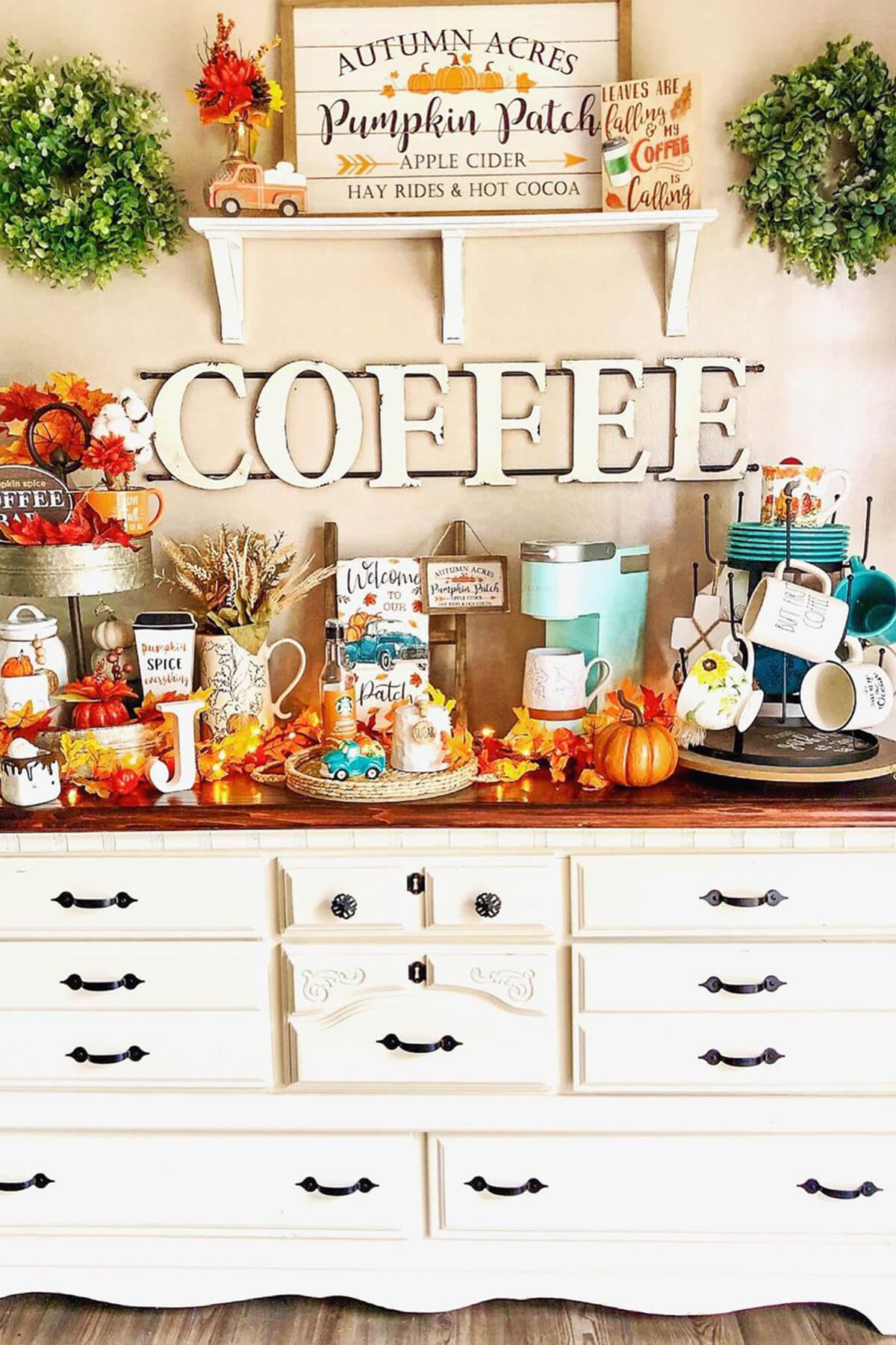 Fall Coffee Bar