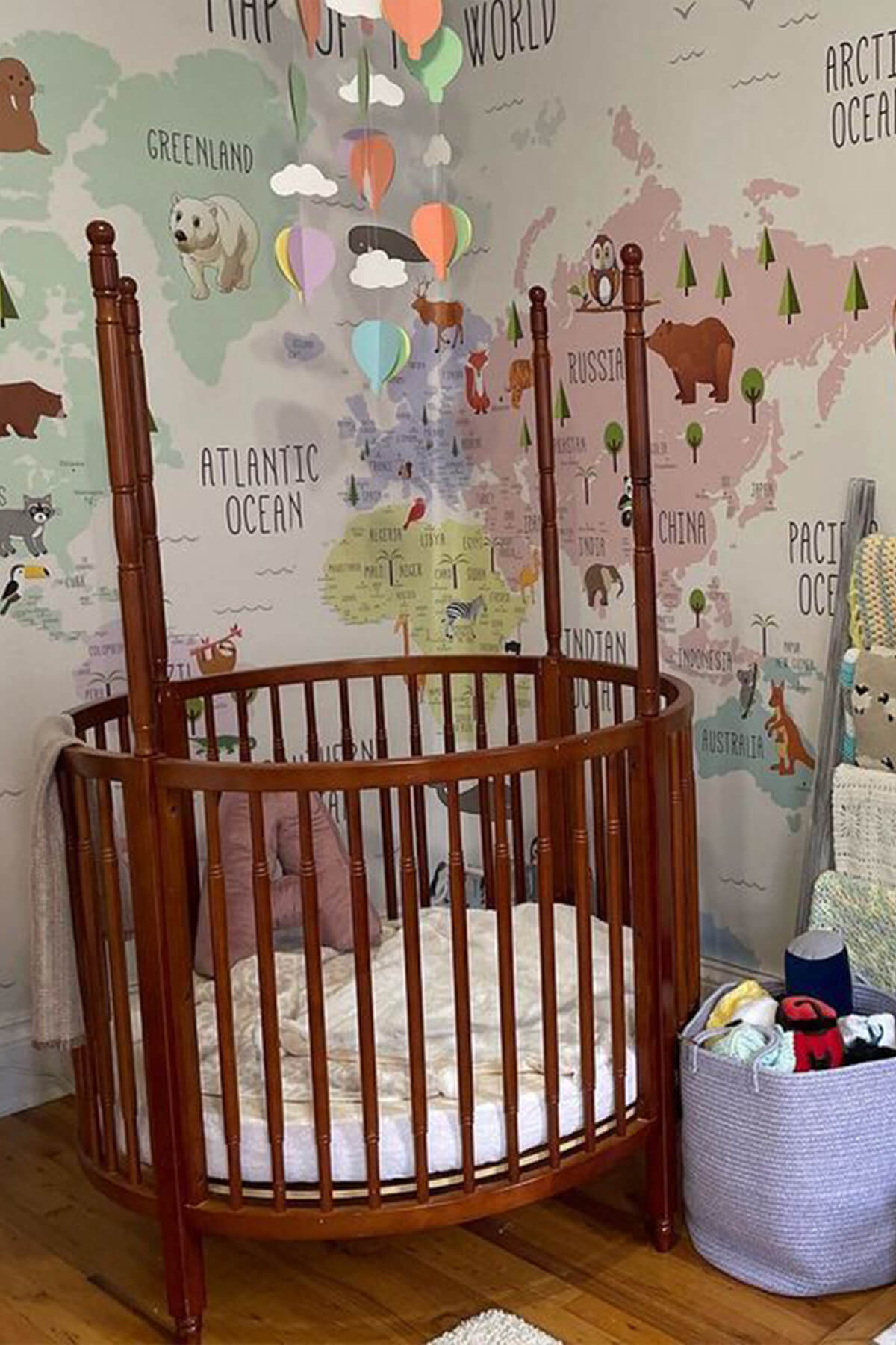 Travel-Themed Nursery