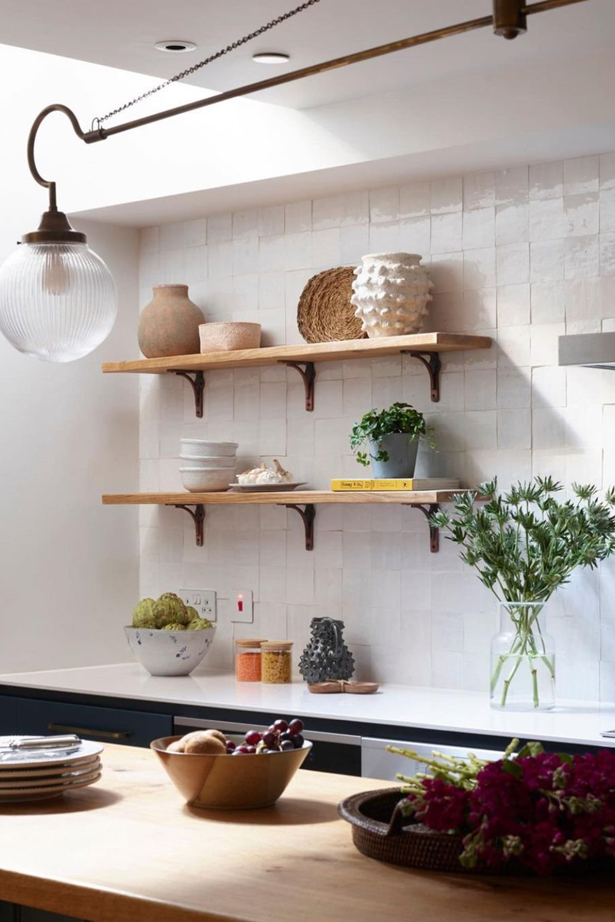 Chic White Square