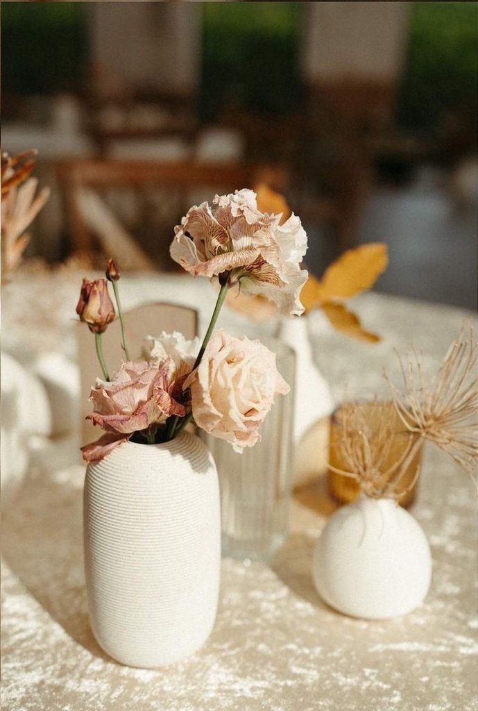 Dried Flowers Table decor