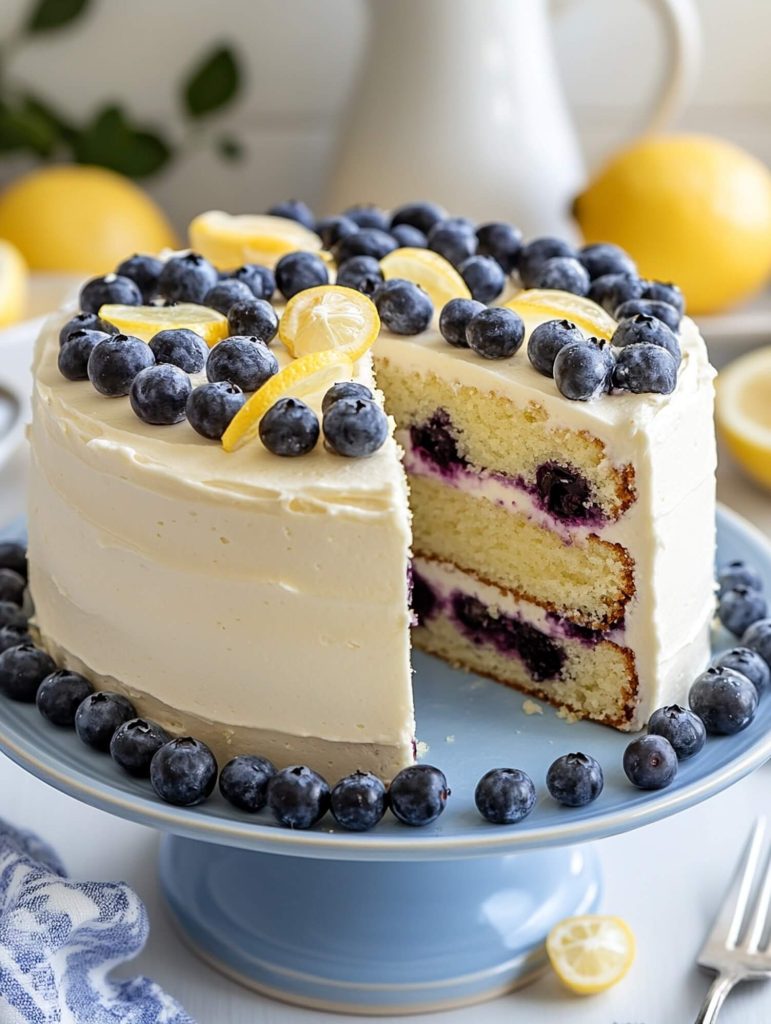 Blueberry Lemon cake