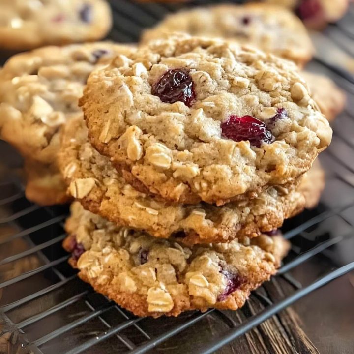 cranberry oatmeal cookies