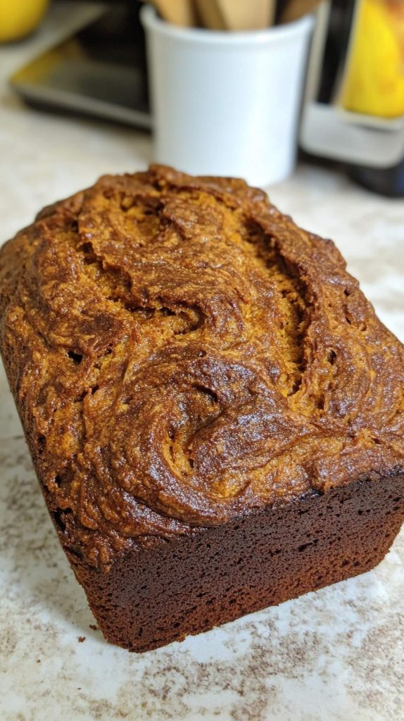 Pumpkin Cinnamon Swirl Bread 