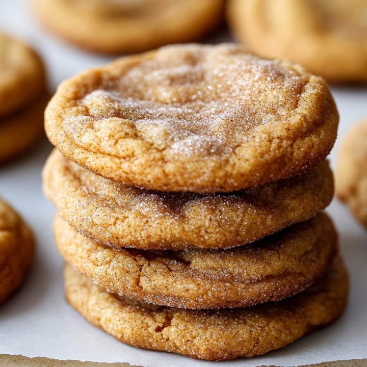 Pumpkin Snickerdoodle Cookies