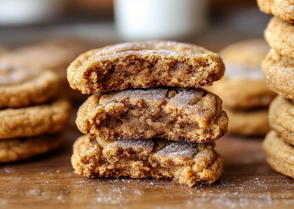 Pumpkin Snickerdoodle Cookies