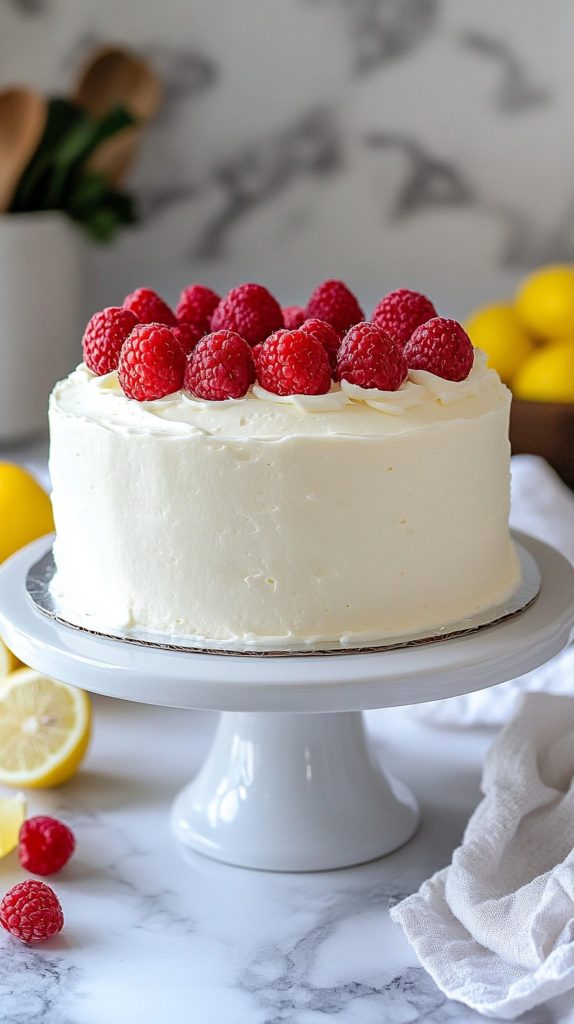 Raspberry Lemon Cake 