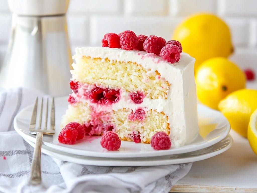 Raspberry Lemon Cake 