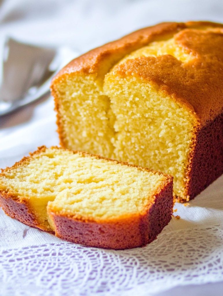 Vanilla pound cake