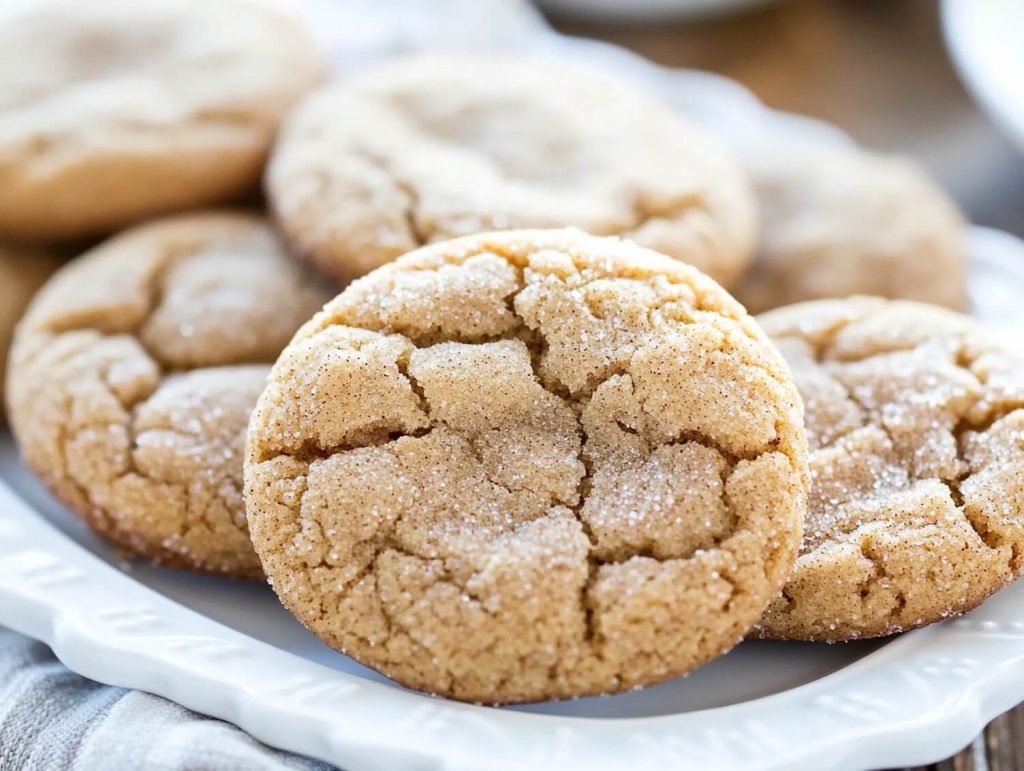 Apple Cider Snickerdoodle Cookies