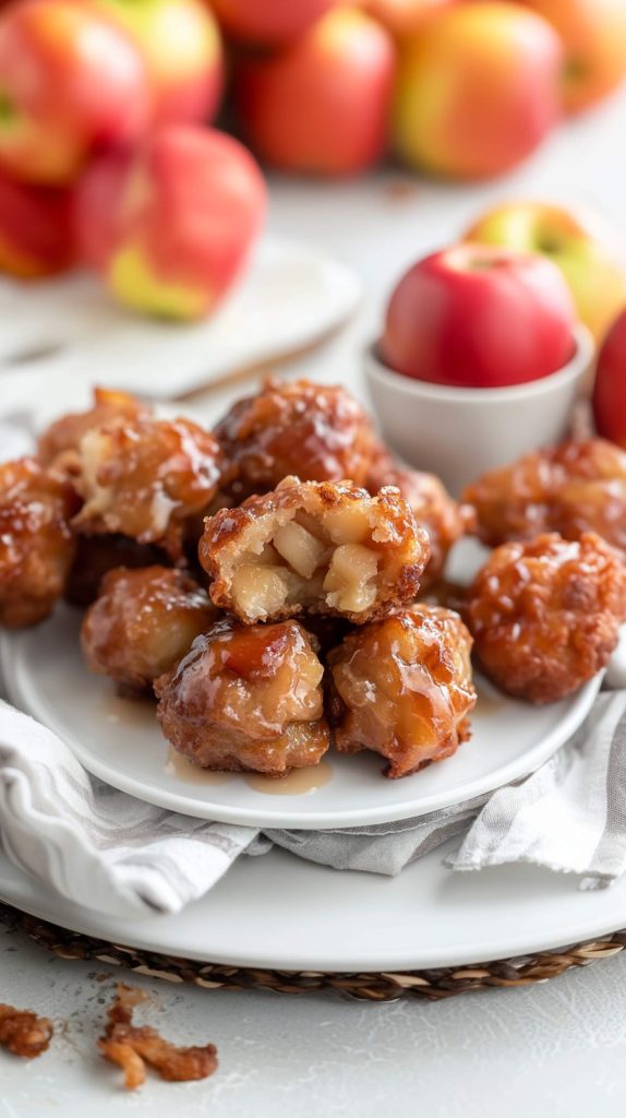 Baked Apple Fritters