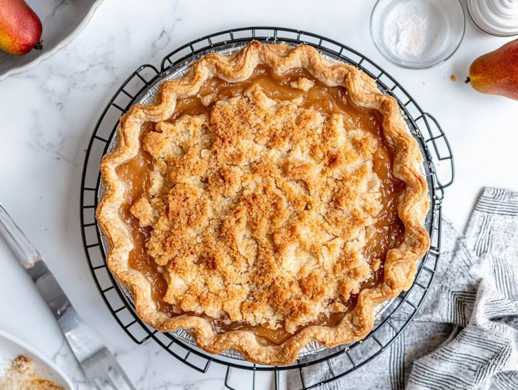 Dutch Peach Pie 