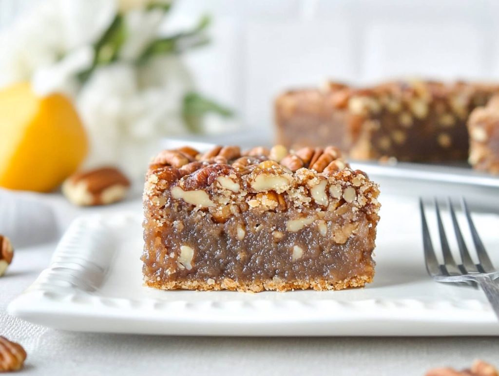 Paleo Pecan Pie Bars