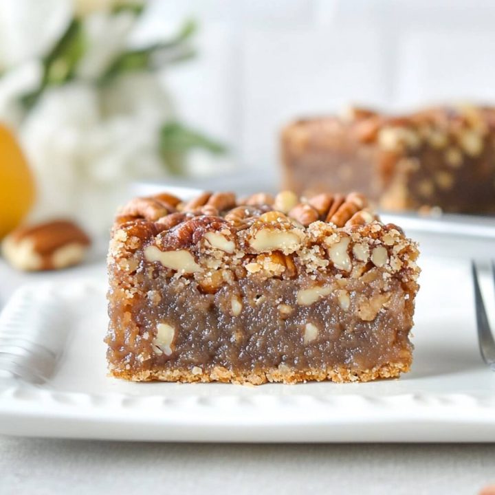 Paleo Pecan Pie Bars