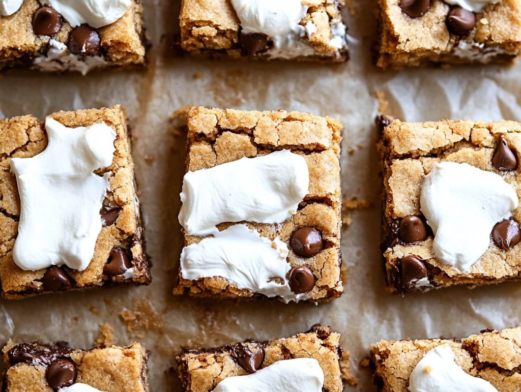S'mores Cookie Bars