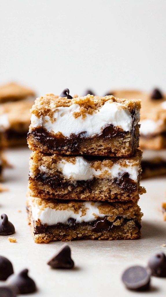 S'mores Cookie Bars