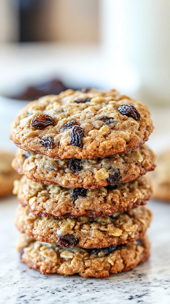 Sugar-Free Oatmeal Raisin Cookies