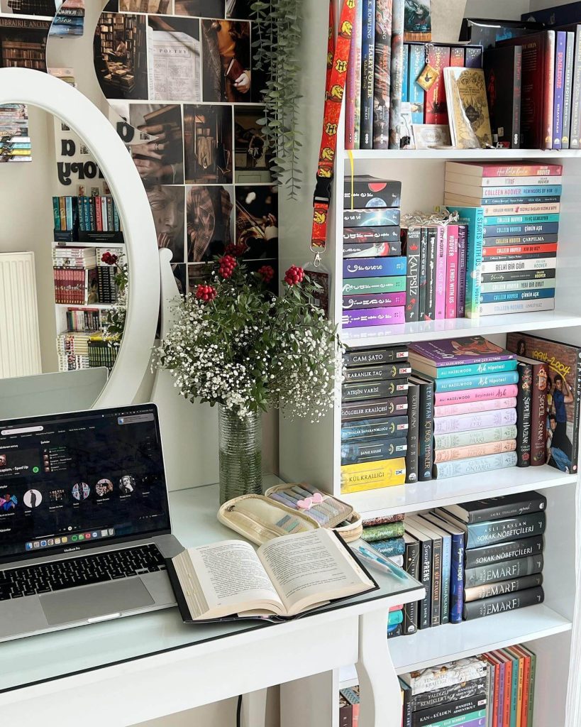 Space-Saving Bookshelf