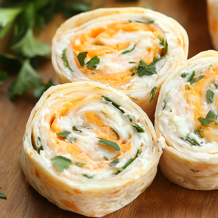 Cheesy Taco Tortilla Roll Ups Recipe