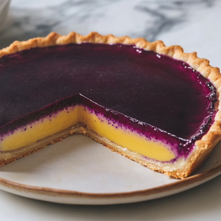 Blueberry–Lemon Curd Tart Recipe