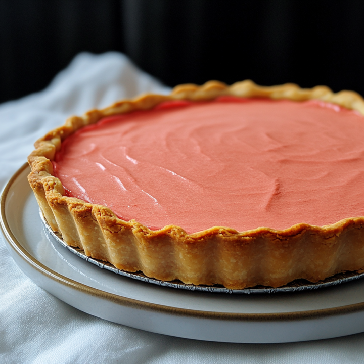 Rhubarb Lemon Tart Recipe