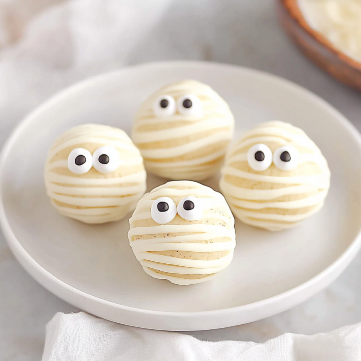 Spooky Mummy Oreo Balls Recipe