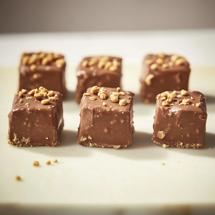 Peanut Butter Mousse Cubes Recipe
