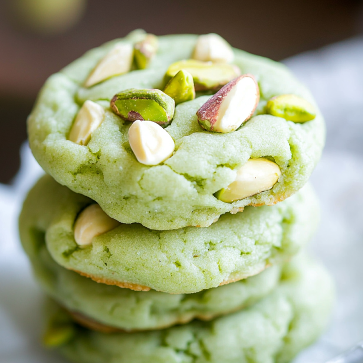 Pistachio Pudding Cookies Recipe