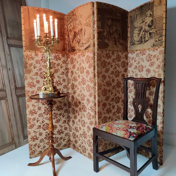 Paneled French Screen