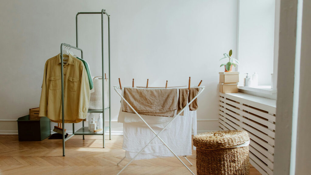 Laundry Hanged to Dry