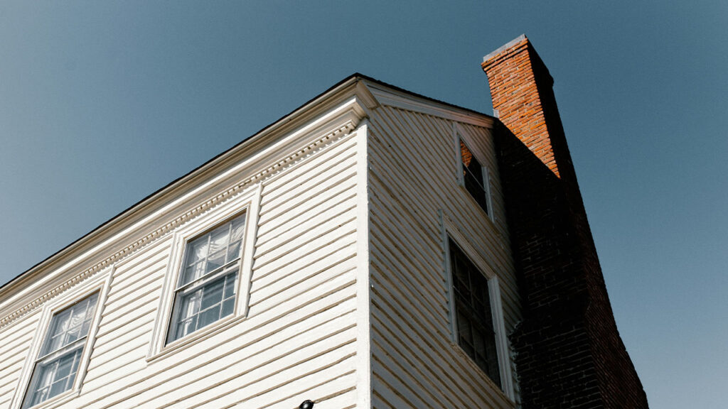 low angle photo of house