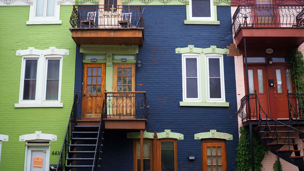 multicolored windows