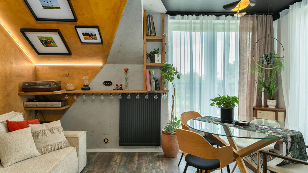 Modern Living Room with Cozy Interior Design