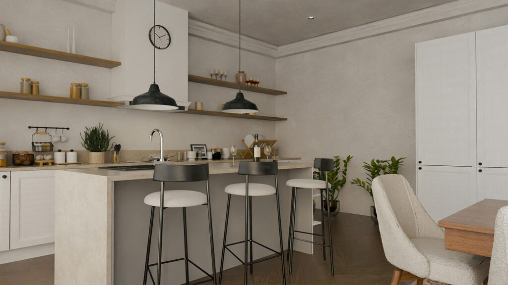 Modern Minimalist Kitchen Interior Design