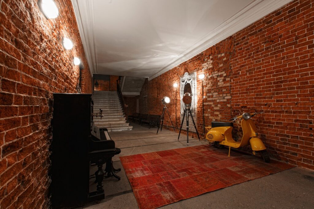 Basement room