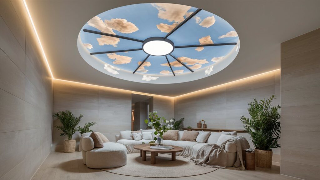 Faux skylight