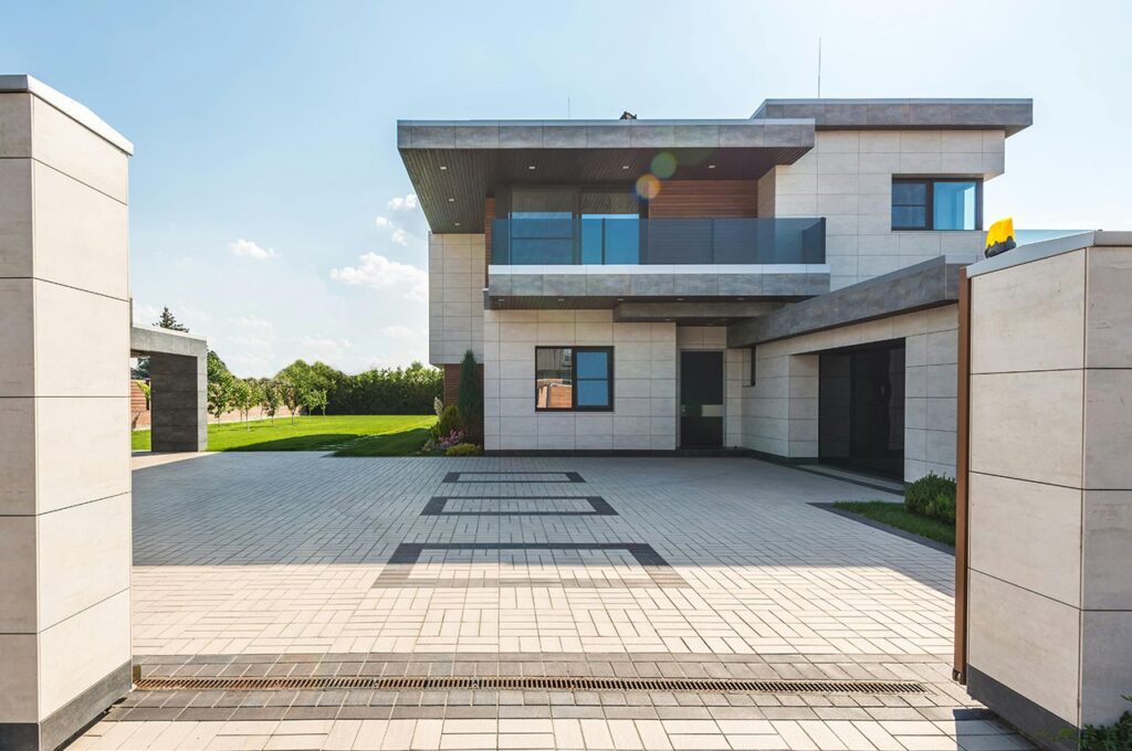 Home exterior with driveway
