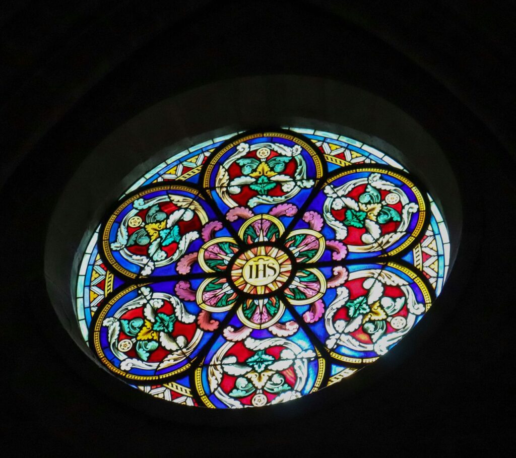 Stained glass window