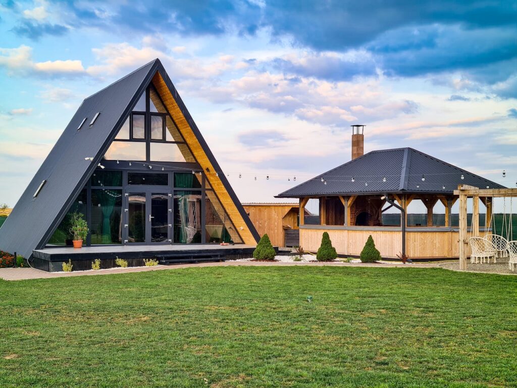 A frame home