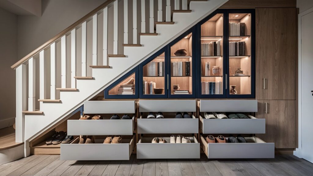 under stairs cabinets