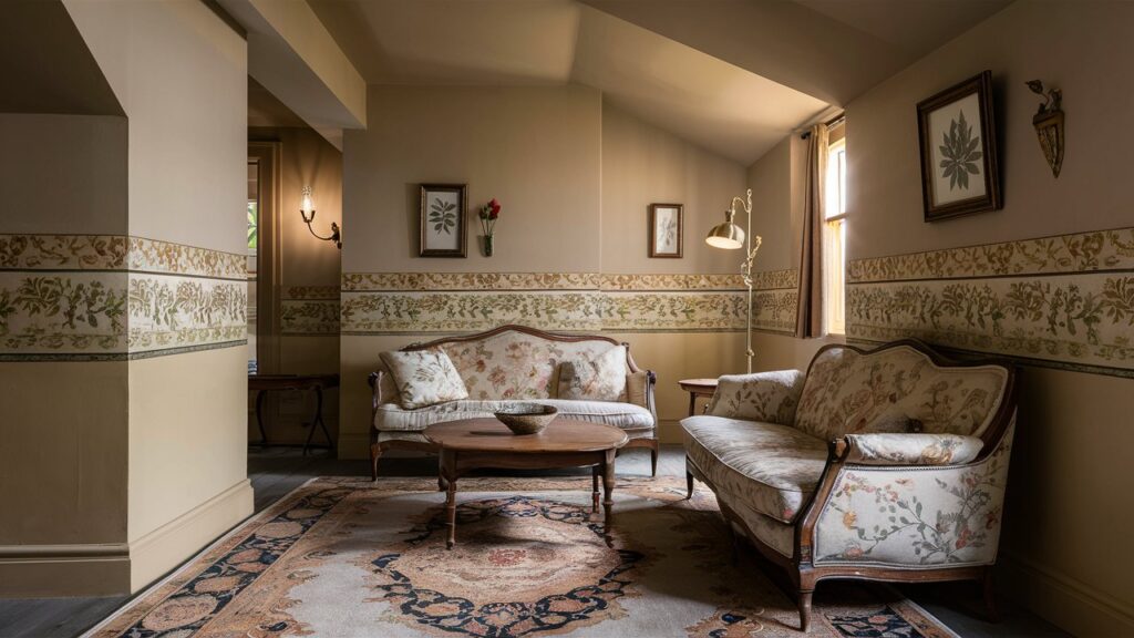 border wallpaper decor vintage