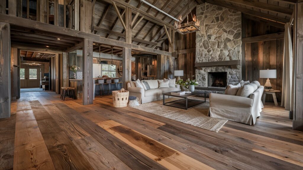 Barnwood Flooring for Authentic Character