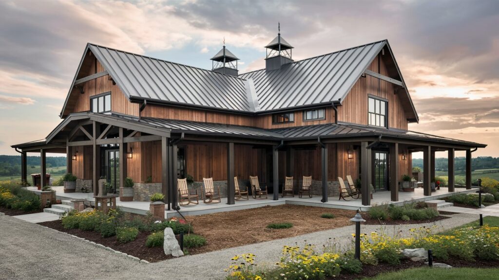 Metal Roof for Durability and Aesthetic Appeal
