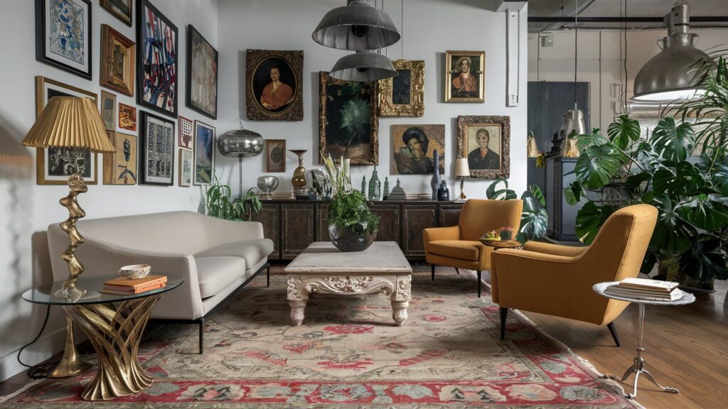 blend of vintage and modern