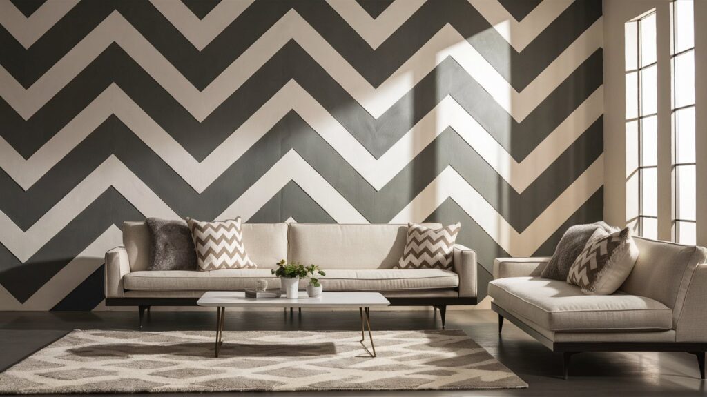 chevron pattern wallpaper