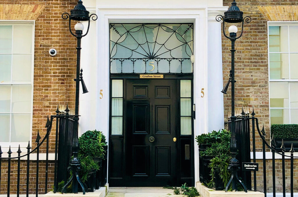 black door