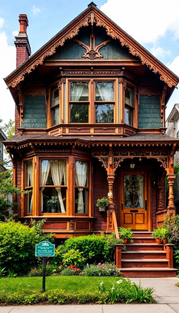 Victorian house trimwork