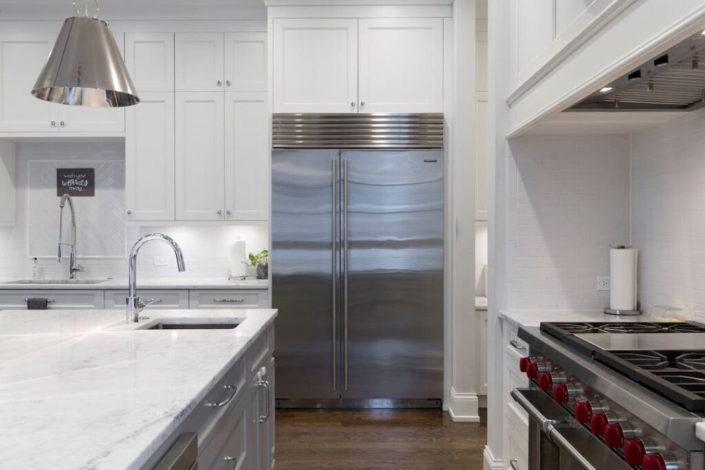 White countertops