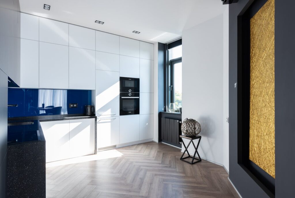 herringbone floor pattern