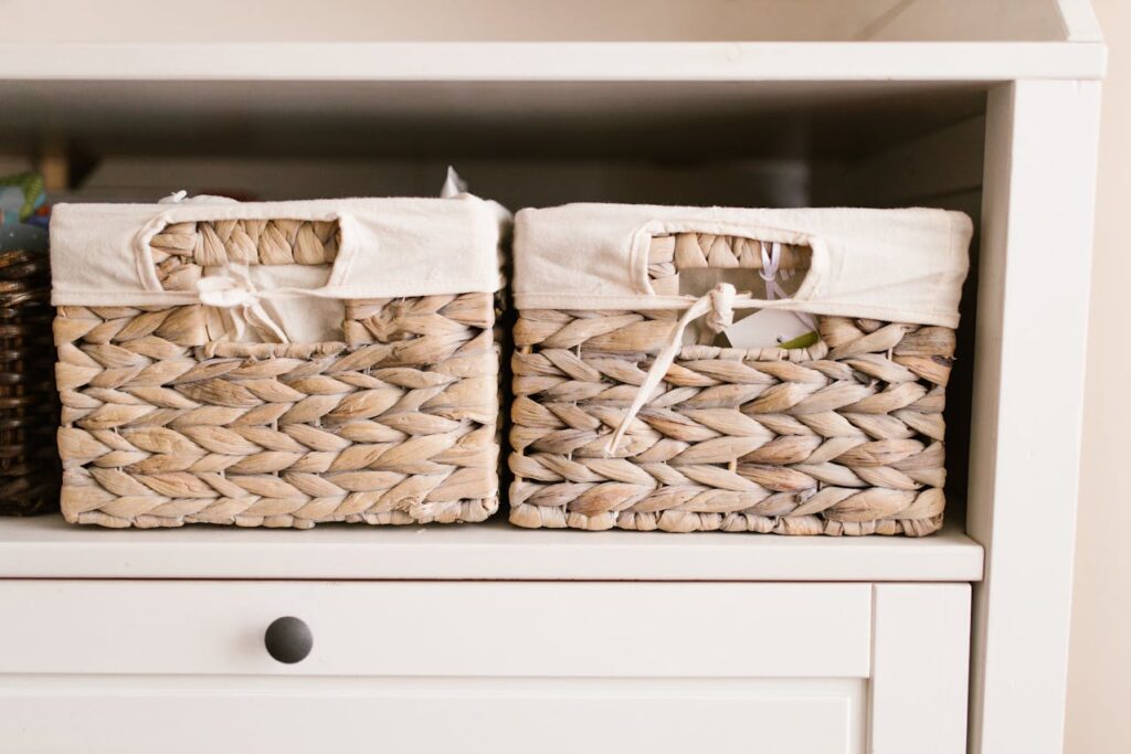 woven baskets